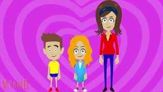 Caillou, Rosie & Doris In Vyond.