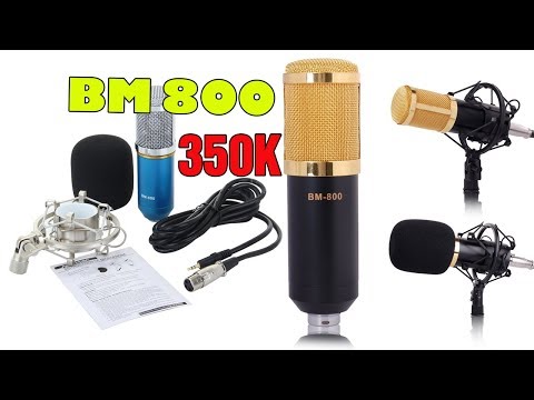 Đập Hộp Micro Thu Âm BM800 Giá Rẻ
