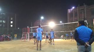 All India University Volleyball West Zone Gujarat University Vs Tantia University Warm Up Spikes