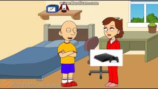 Caillou Get A Ps4 And Then Rosie Break It Grounded