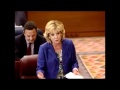 Esperanza Aguirre a Tomás Gómez: "Usted sólo arruinó Parla, él dejó arruinada a toda España"
