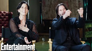 'Matrix' Stars Keanu Reeves & Carrie-Anne Moss Resurrect A 20-Year Love Story | 