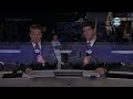 Tommy Lasorda ignores Jamie Benn on puck drop