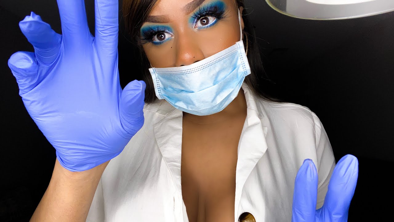 Angry surgical masked lady nurse gives fan compilations