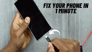 How to fix a phone when is not turning on or charging