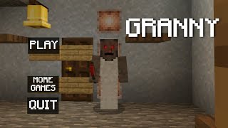 Granny 1.8: Granny Main Door Escape Minecraft Gameplay