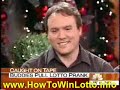 Title:Texas State Lottery Prank - Fake Texas Lottery Numbers Description:http://www.HowToWinLotto.info<br />Here's a clip of a guy named Thad who thought he had won the Texas State Lottery after his friends set him up on a fake Texas Lottery numbers prank. <br /><br />This story was picked up by the Today Show. Watch as Chad gets excited thinking he is holding all the Texas Lottery numbers on his ticket. <br /><br /><br />texas lottery<br />texas state lottery<br />texas lottery numbers<br />texas lottery results<br />texas lottery results
