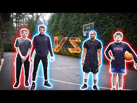 COMPETITIVE 2 on 2 Basketball.