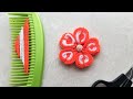 Amazing Trick with Hair Comb | Easy #WoolenFlower Making Hand Embroidery | Sewing Hack | FirstThread