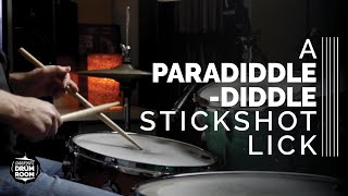 A Paradiddle-diddle Stickshot Lick
