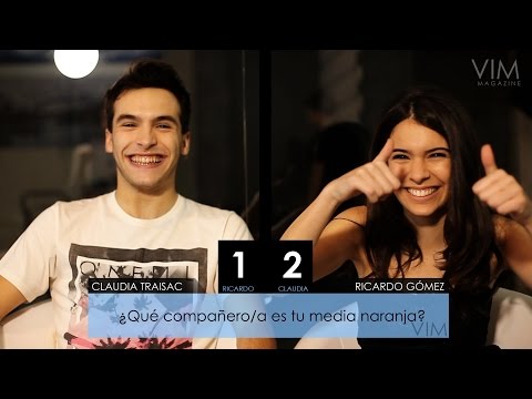 Cara a cara: Ricardo Gómez y Claudia Traisac