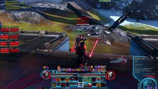 Star Wars The Old Republic 5.10A Pvp - Civil War Aldreaan Almost No Gear