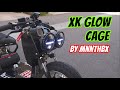 MNNTHBX Billet Cage & XKGLOW Headlight for Honda Ruckus Install