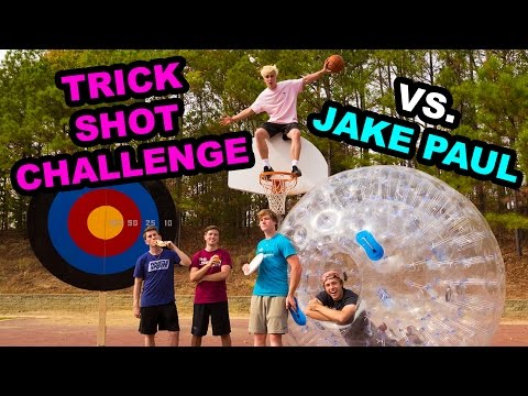 Trick Shot Gauntlet Challenge w/ Jake Paul!