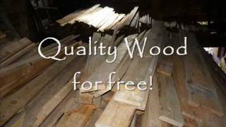 Three Ways To Dismantle Pallets To Obtain Free Wood For Carpentry