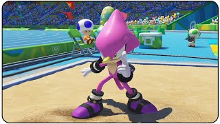 Mario & Sonic At The Rio 2016 Olympic Games Wii U - All Characters Triple Jump Gameplay