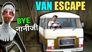 Van Escape From Nanis School Evil Nun Horror Gameplay