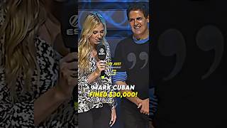 Mark Cuban Fined 30,000