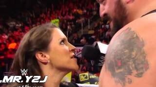 Stephanie And Vince Mcmahon Switch Youre Fired Wwe Funny Moment 2014