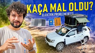 Dustera Kamp Elektrik Sistemi Kurdum Akü Güneş Paneli Buzdolabı