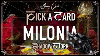 MILONIA | SHADOW WORK PICK A CARD READING | DARK MIRROR ORACLE DECK