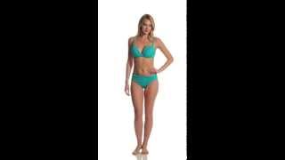 La Blanca Core Solid Push Up Underwire Bra Bikini Top Swimoutlet
