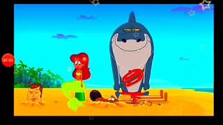 Zig And Sharko French Cartoon Presents Sharko Beats Up Zig