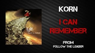 Watch Korn I Can Remember video