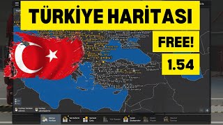 Ets 2 Türkiye Haritası Roextended 4.6 Freee 1.54 Euro Truck Simulator 2