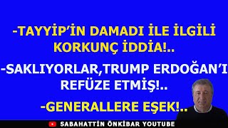 Tayyi̇pi̇n Damadi İle İlgi̇li̇ Korkunç İddi̇a..generallere Eşek..trump Erdoğana Bakin Ne Yapti?
