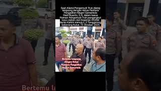 Aliansi Pengemudi Bertemu Ketua Panitera Pengadilan Negeri Samarinda - Paiman
