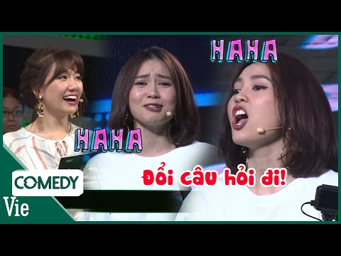 Lan Ngọc gây náo loạn Nhanh Như Chớp, không chấp nhận câu hỏi ban tổ chức, cãi cho bằng được
