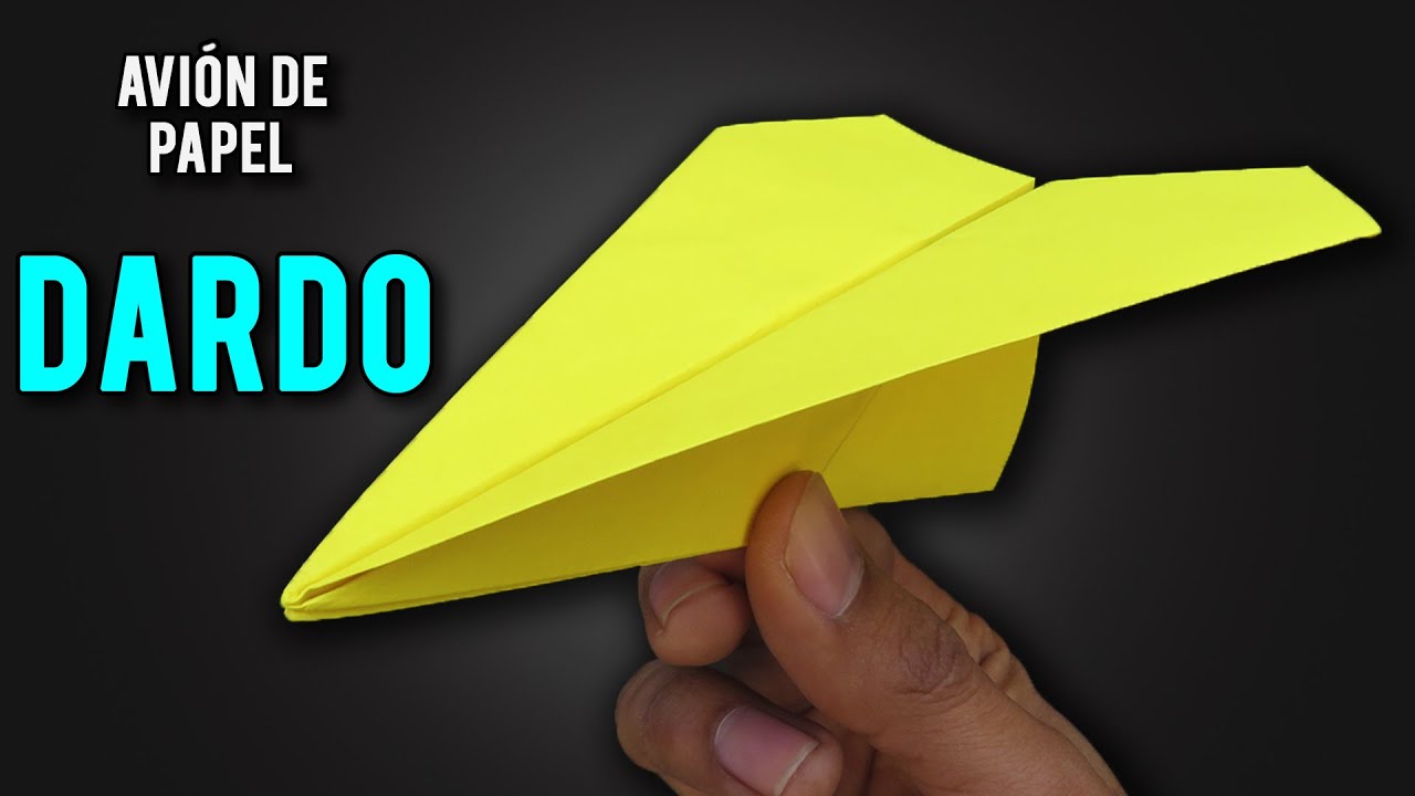 Aprende a hacer el mejor avión de papel