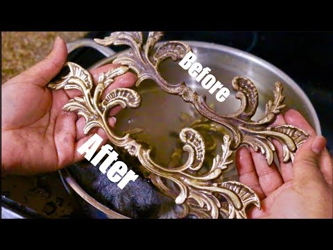 How to clean brass hardware!
