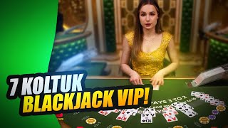 BLACKJACK VIP 7 KOLTUK! | Ekrem Abi