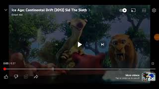Ice Age Continental Drift 2012 Sid The Sloth Stomach Growling