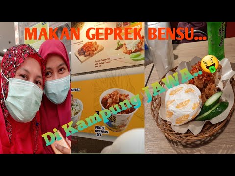 LIBURAN DI ¶ KAMPUNG JAWA ¶ & MAKAN GEPREK BENSU..🤑