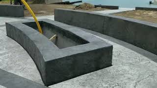 Old Granite Cleft Stone Complex Patio