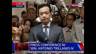 NTVL: Press conference ni Sen. Antonio Trillanes IV