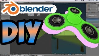 Я Сделал 3D-Спиннер В Blender! Diy Спиннер С Моим Гайдом!