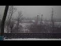 Video Киевский вокзал - Сколково. На экспрессе в метель.