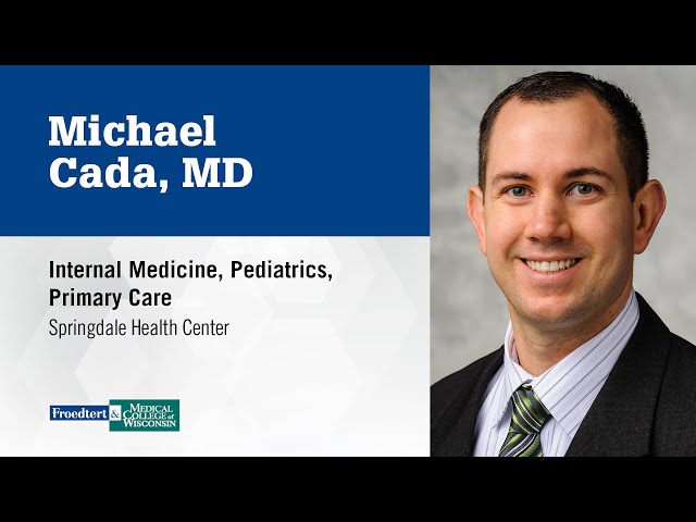 Watch Dr. Michael Cada, internal medicine physician and pediatrician on YouTube.