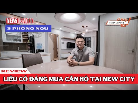Chuyện xóm New City Thủ Thiêm- Căn hộ 3 phòng ngủ thiết kế tại tháp Babylon