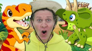Dinosaurs Are Fun | Action Song | Dream English Kids Songs