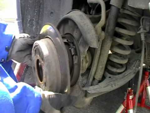 Mercedes W202 CDI Brake Service