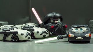 SERIES 1 Return of the Jedi Star Wars StarCars LIGHTNING MCQUEEN & DARTH MATER Disney Pixar CARS 3