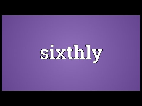 Header of sixthly