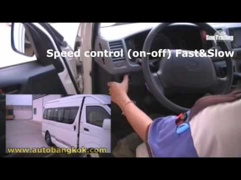 Toyota commuter Auto Sliding Door EP2