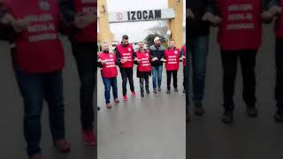 İzocam Grev Direnis Halayi