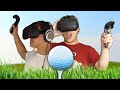 VR GOLF WITH FRIENDS! (Cloudlands: Minigolf)
